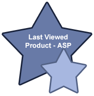 Last Viewed Product - ASP